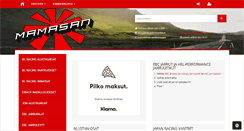 Desktop Screenshot of mamasan.fi